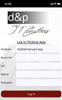 dunp pickingapp login