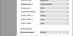 Mandanteneinstellungen